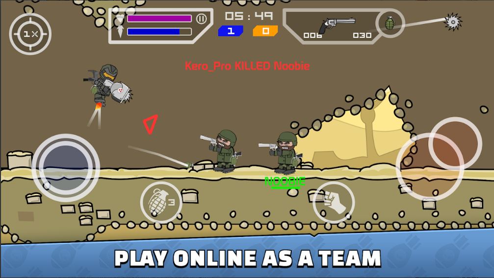 fgfg - Doodle Army Mini Militia 2 Mod APK v5.5.0 (Unlimited Money)