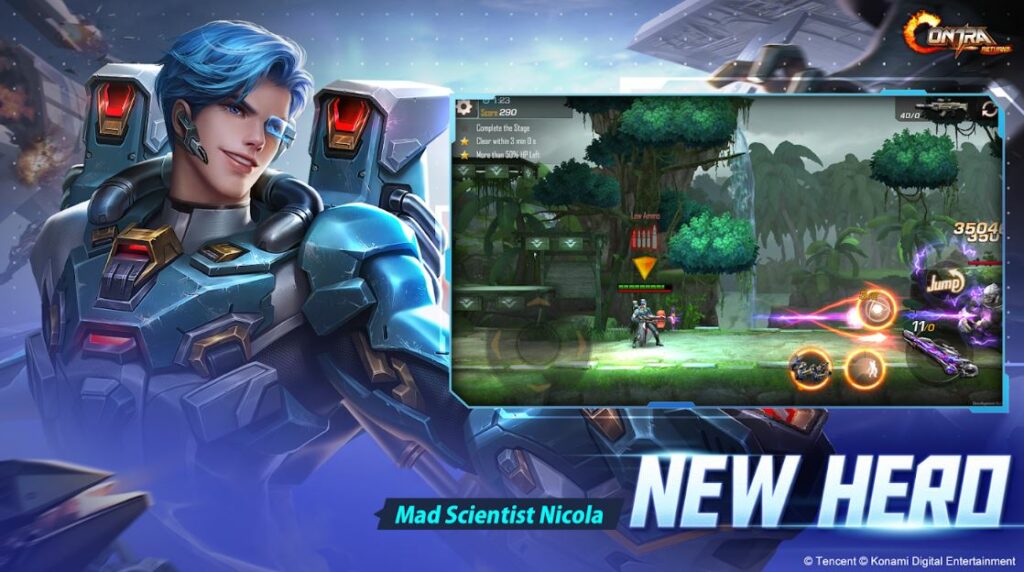 screenshot 2 - Garena Contra Returns Mod Apk v1.49.98.6004 (Unlimited Ammo)