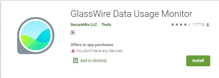 GlassWire - Best Android Apps for Your Security 2024