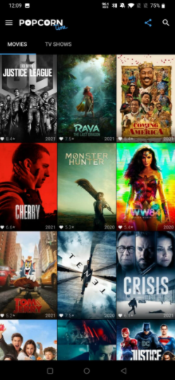 popcorn time mod apk 2021