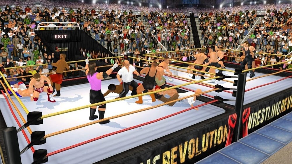 wrestling revolution mod apk