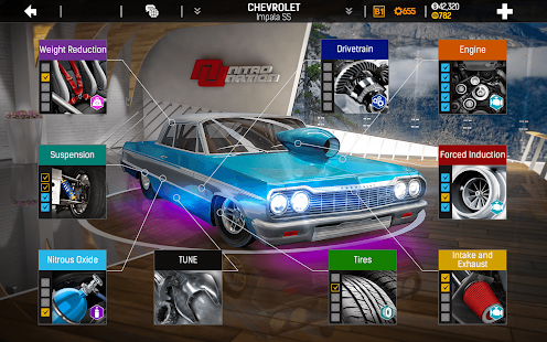 nitro nation drag and drift racing mod apk unlimited money