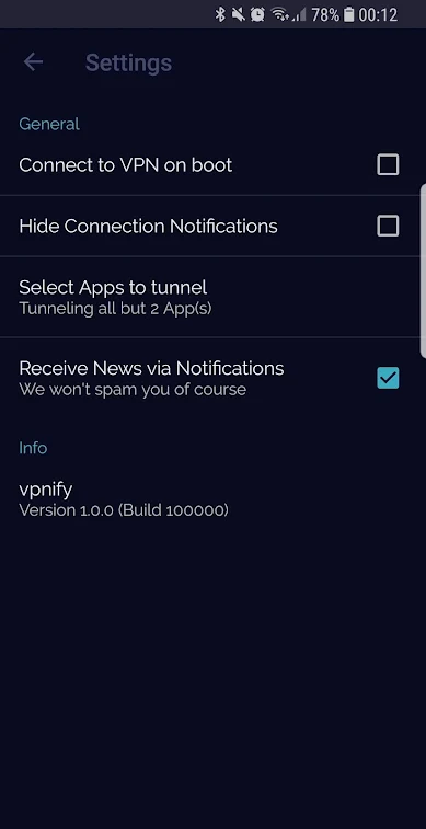 vpnify premium mod apk