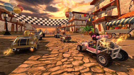 beach buggy racing mod apk