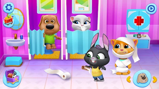 my talking tom friends mod apk