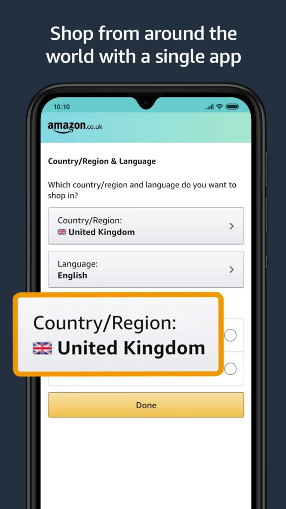 Amazon Shopping all world