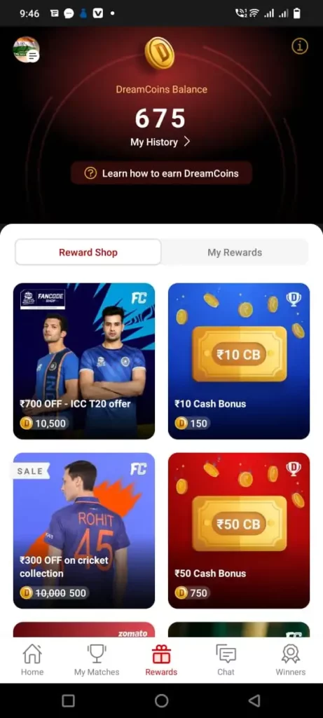 Dream11 App