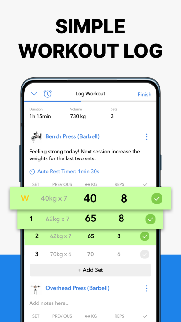 Hevy - Gym Log Workout Tracker