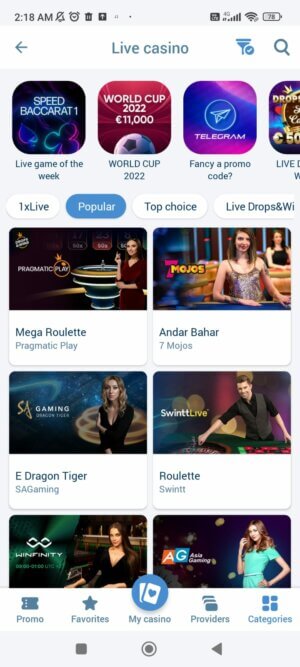 1xBet MOD APK